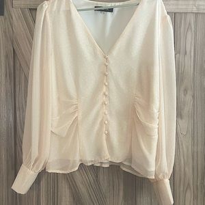 Beautiful soft pink blouse